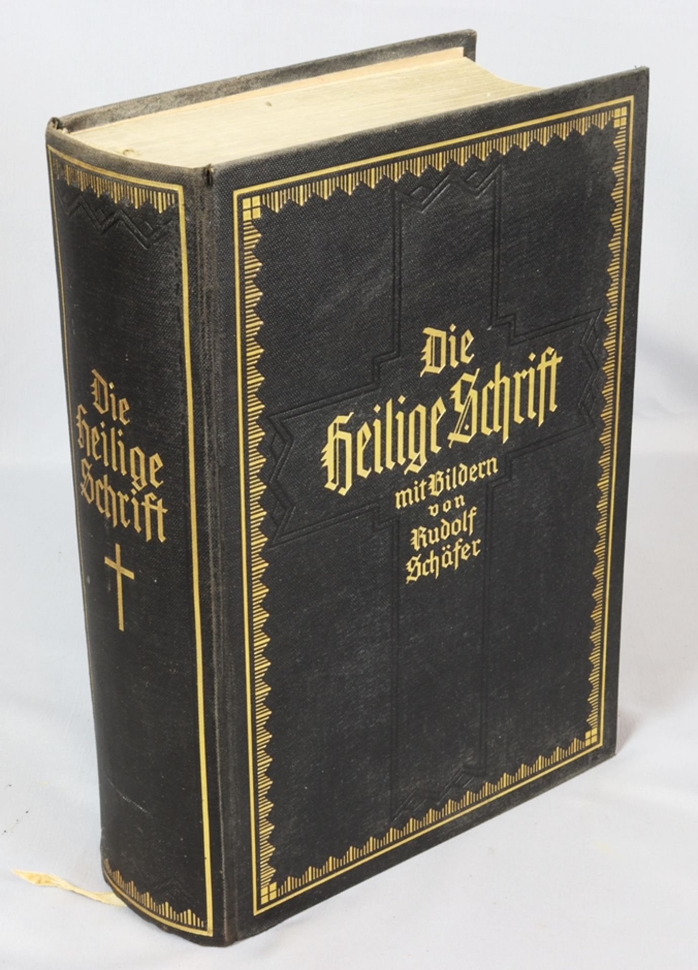 Die Bibel, ganze Heilige Schrift mit Bildern von Rudolf Schäfer Stuttgart 1929