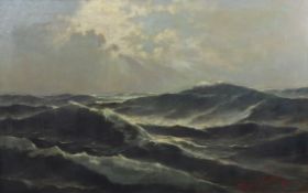 F. Henschel 1879-ebenda, Stürmische See