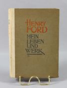 Henry Ford, "Mein Leben und mein Werk" 1922