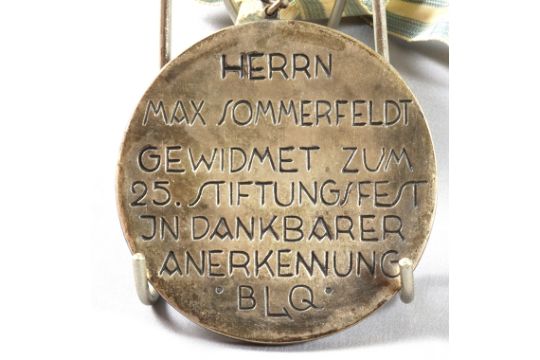 Erinnerungsmedaille Berliner Gänger Quartett 1902 - 1927 - Bild 3 aus 3