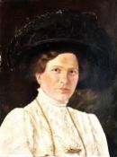 P. Schons, Porträt einer Frau