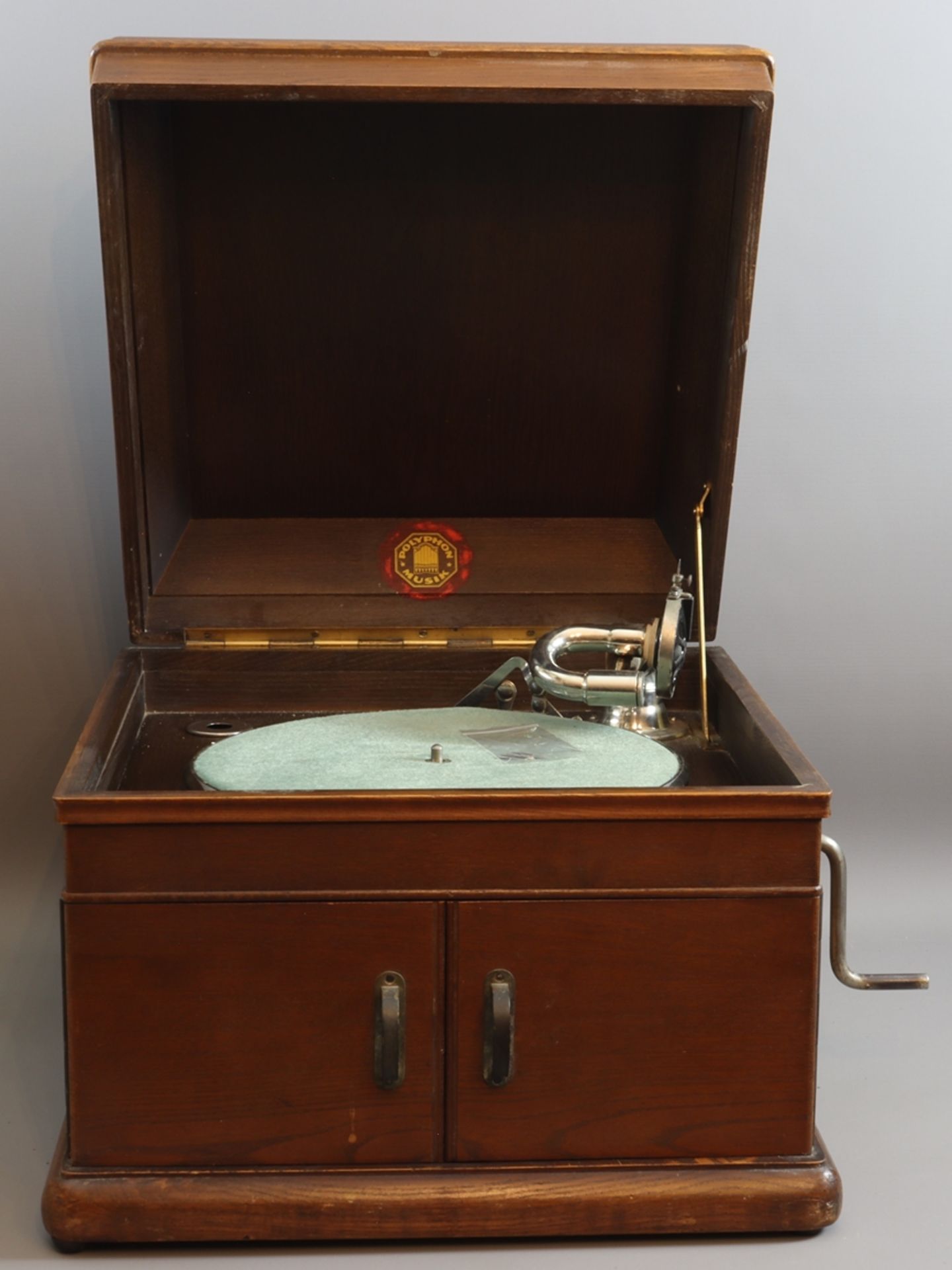 Grammophone make Polyphon circa 1910 - 1930, German - Image 2 of 5