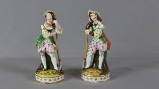 Paar Thüringer Porzellanfiguren, Historismus Ende des 19. Jh., deutsch