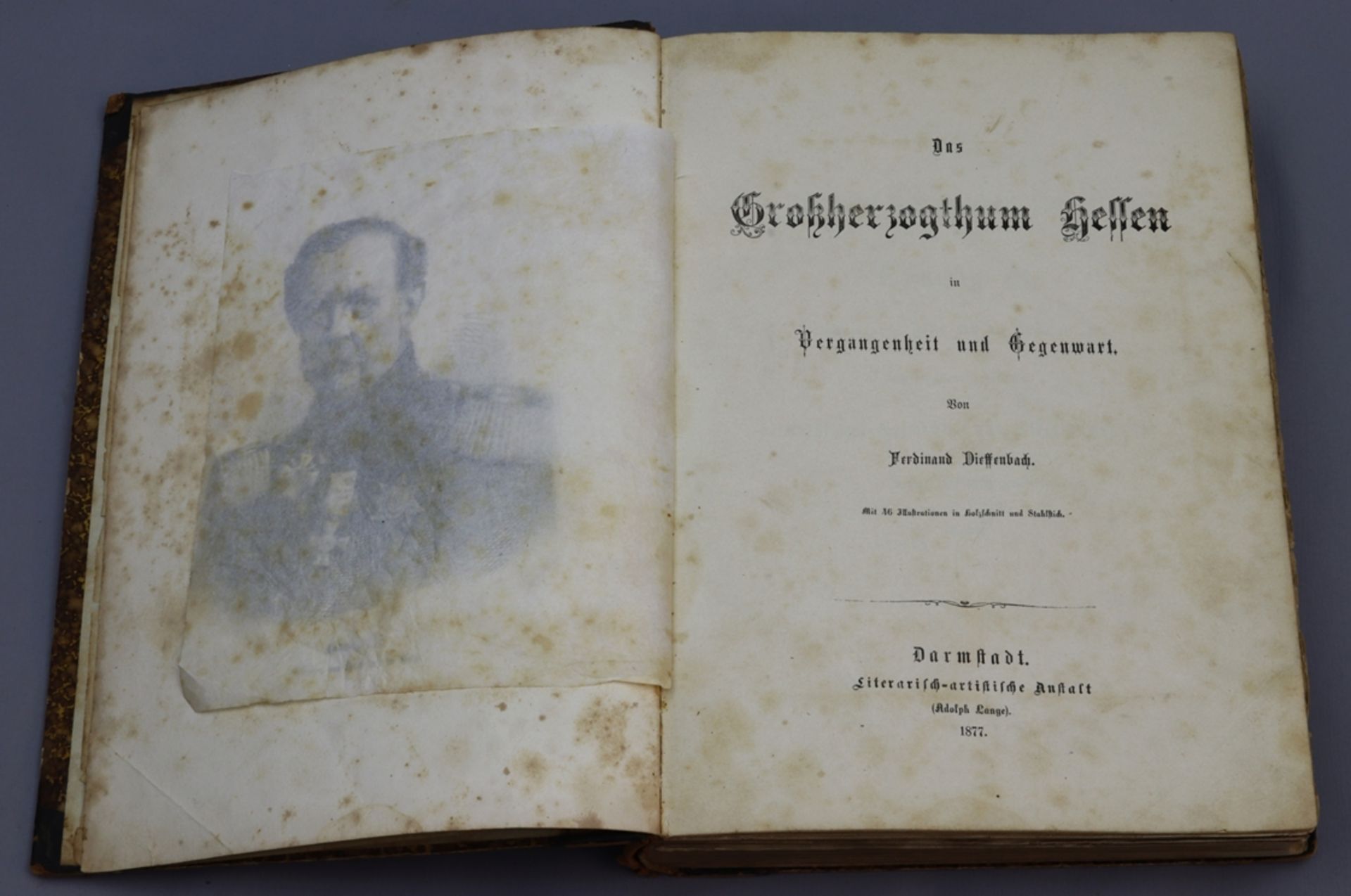 Das Großherzogthum Hessen in Vergangenheit und Gegenwart 1877 - Image 3 of 5