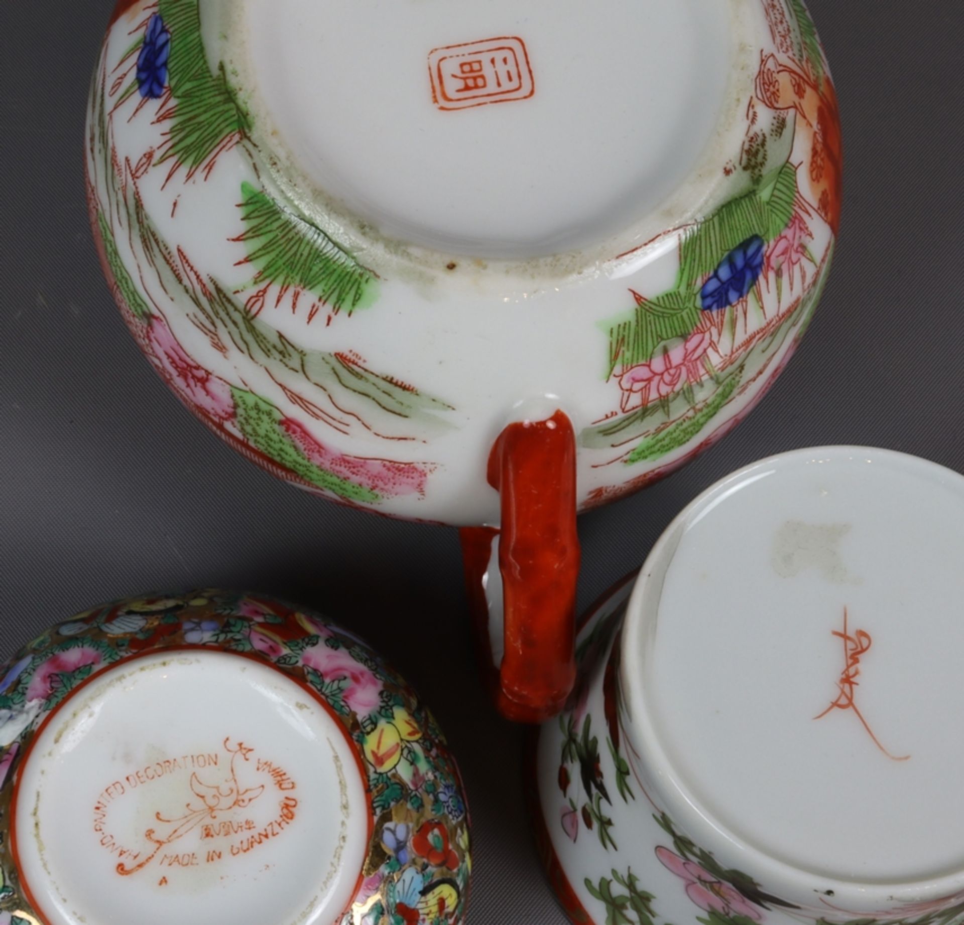 Lot of Asian porcelain, first half of the 20th century, China - Image 3 of 9