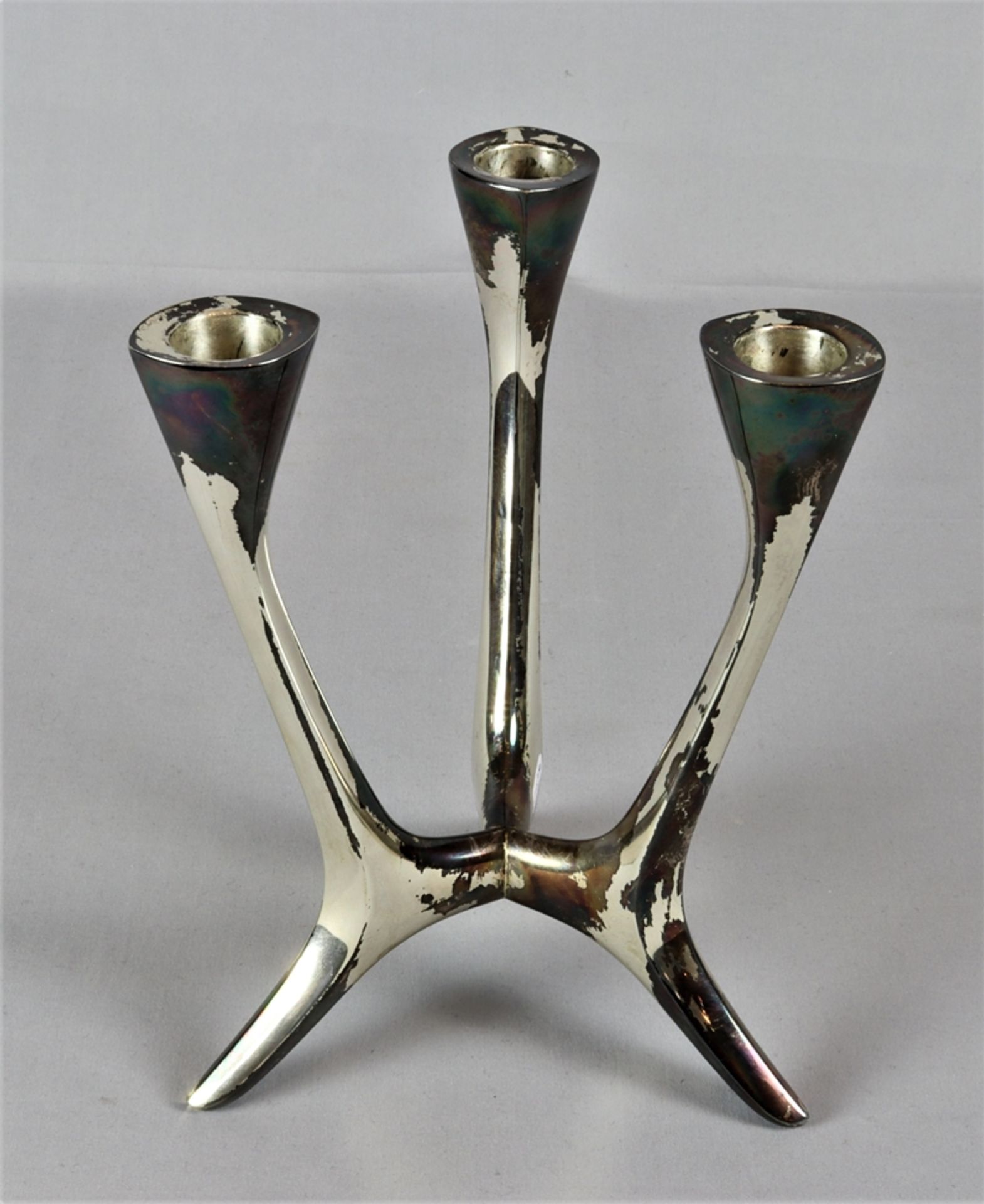 Silver candlestick of the 50s of the 20th cent, German