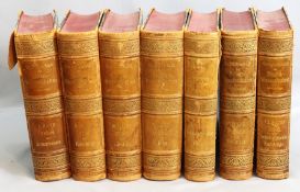 Gustav Fischer, sieben Bände Handwörterbuch der Staatswirtschaft 1998-1899-1901
