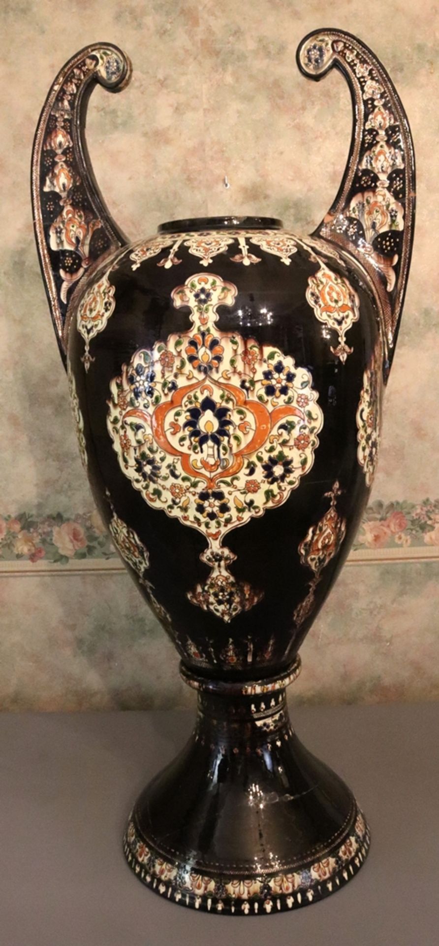 Moorish Alhambra vase, 19th century Spain. 
