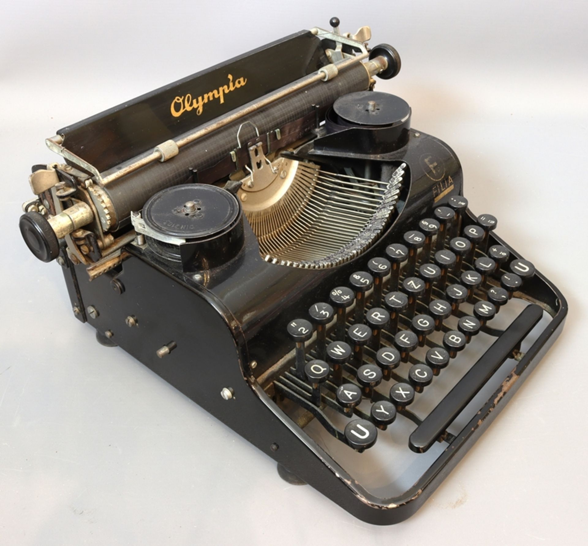 Typewriter Olympia, early 20th century, German - Image 2 of 2