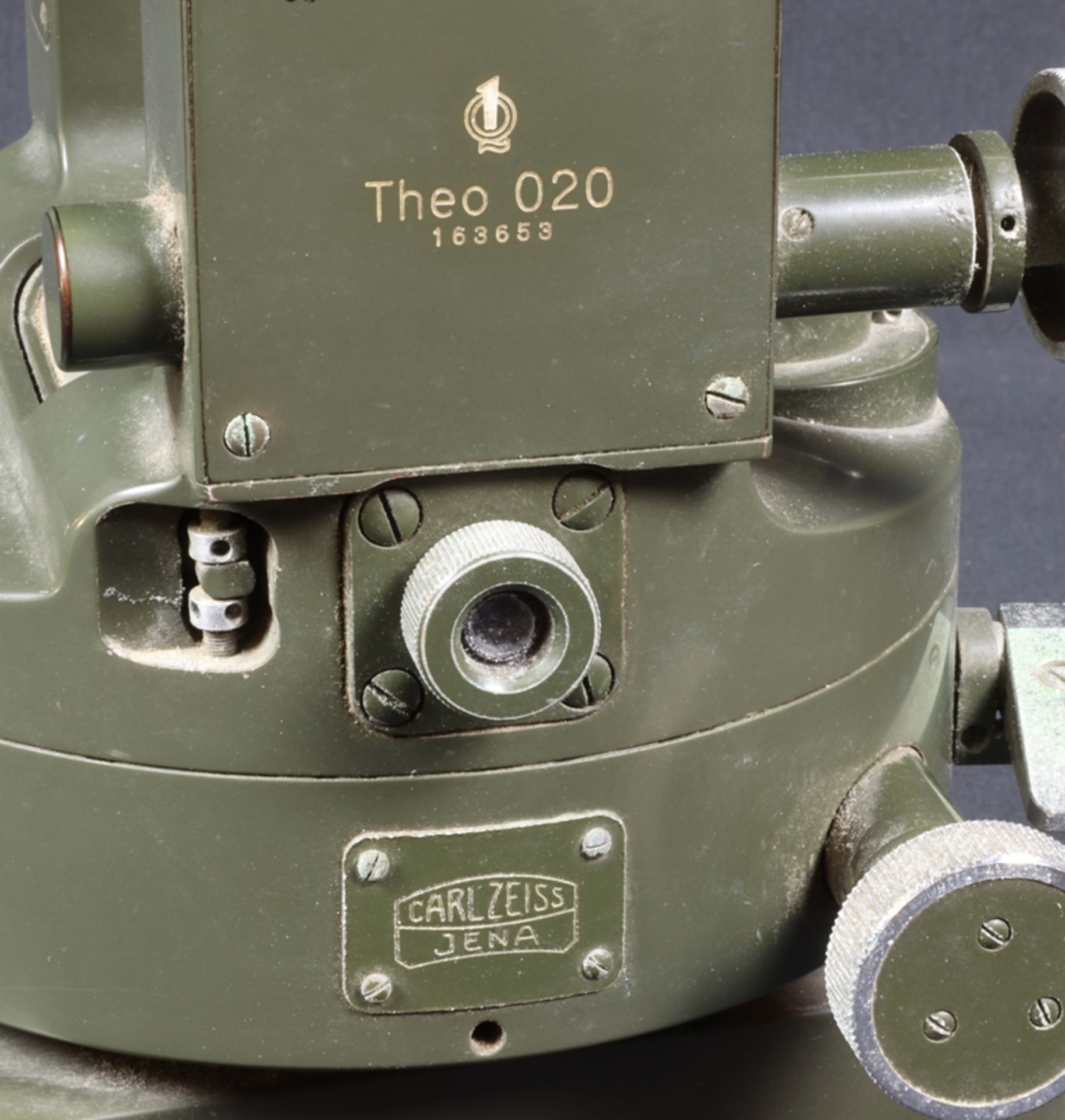 Theodolite Military measuring device, Carl-Zeiss-Jena 50s of the 20th century, GDR - Image 3 of 3