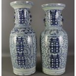 Qing dynasty, pair of vases China early 19th century