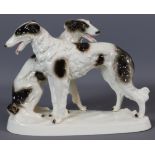 Windspiel, greyhounds, second half of the 20th cent, German