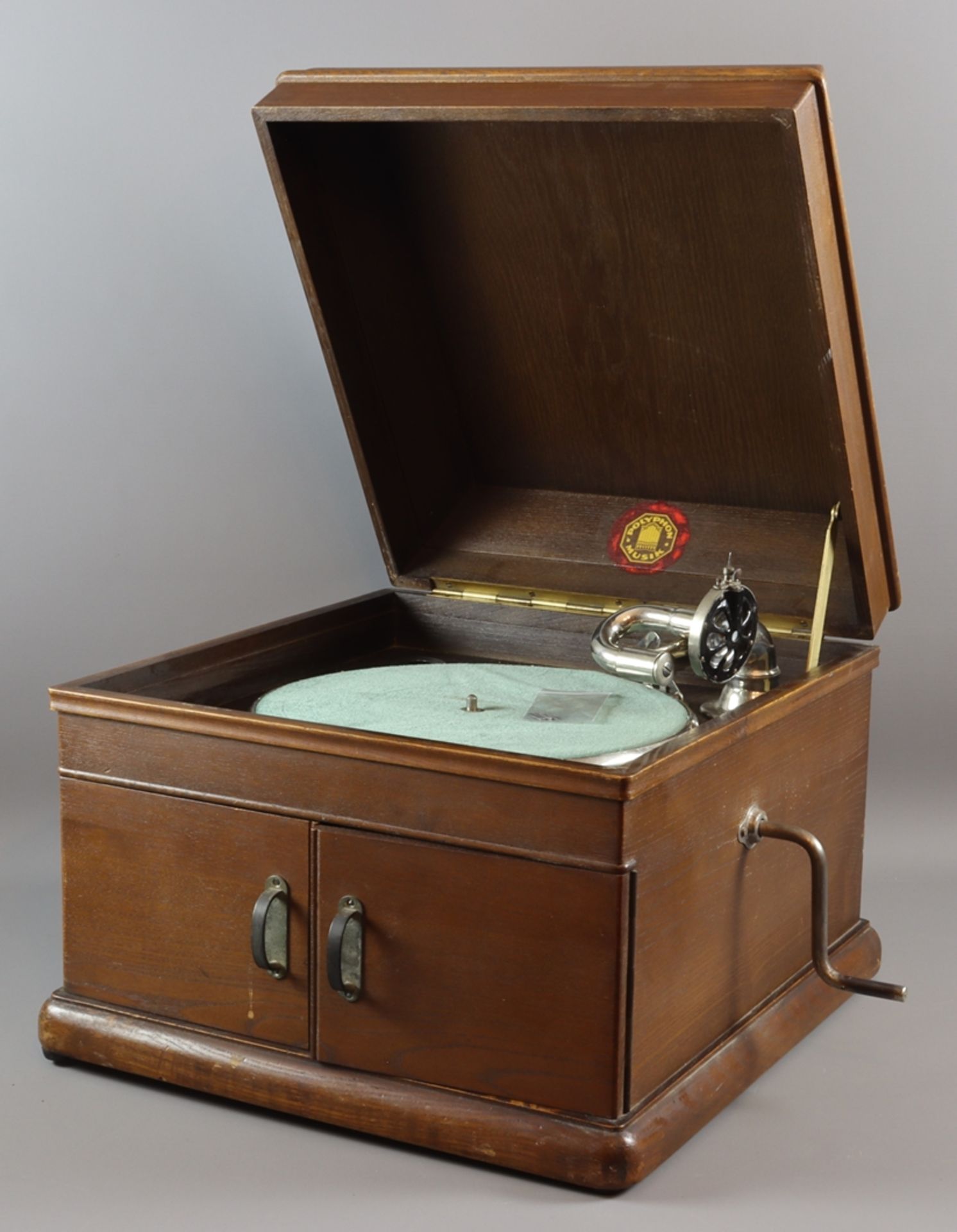 Grammophone make Polyphon circa 1910 - 1930, German - Image 5 of 5