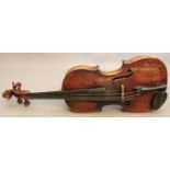 Violin by Herbert Schönfelder Peine b. Hann., end of the 19th century, German