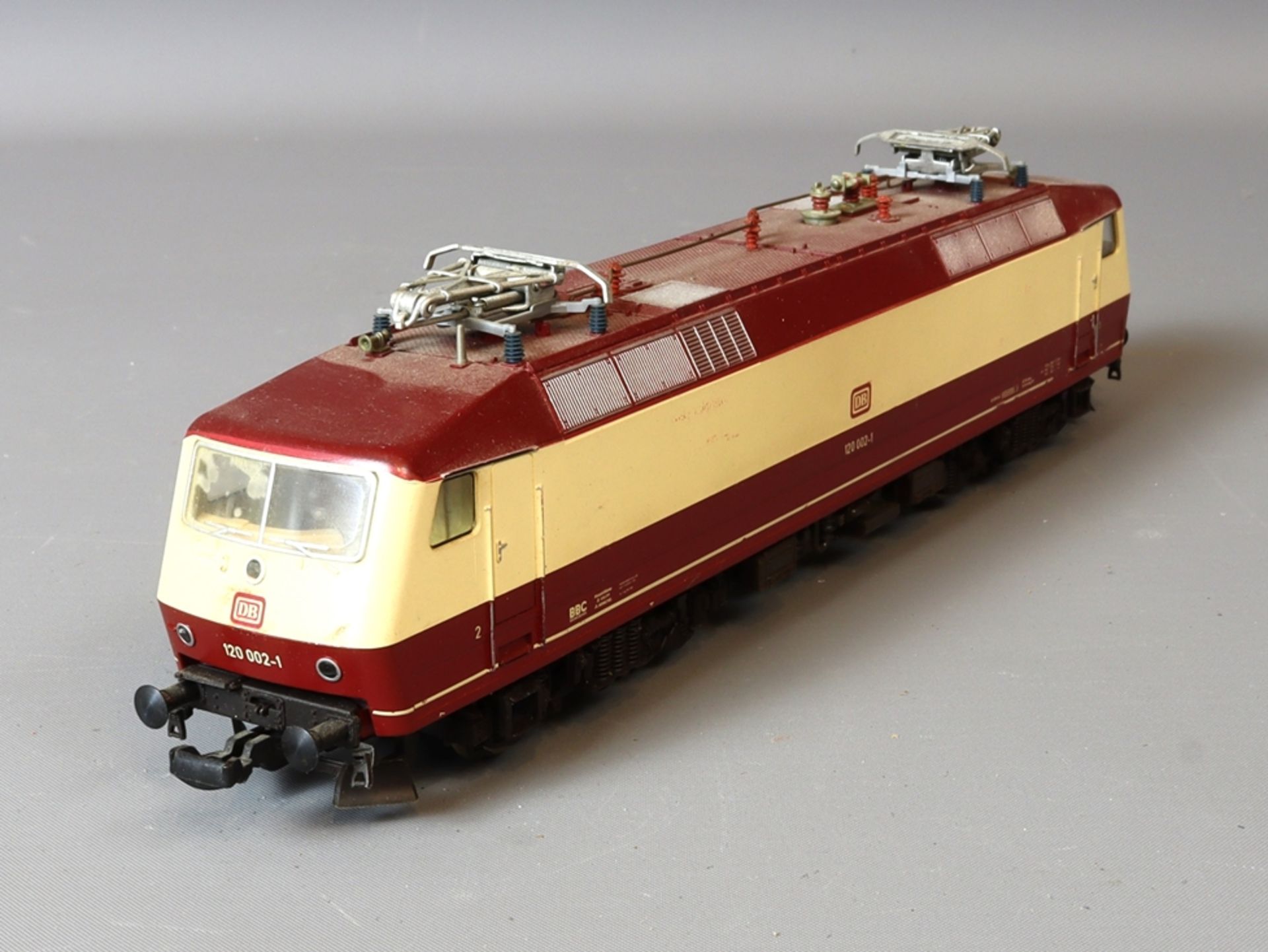 Fleischmann electric locomotive 120 002-1, second half of the 20th century, German - Image 2 of 3