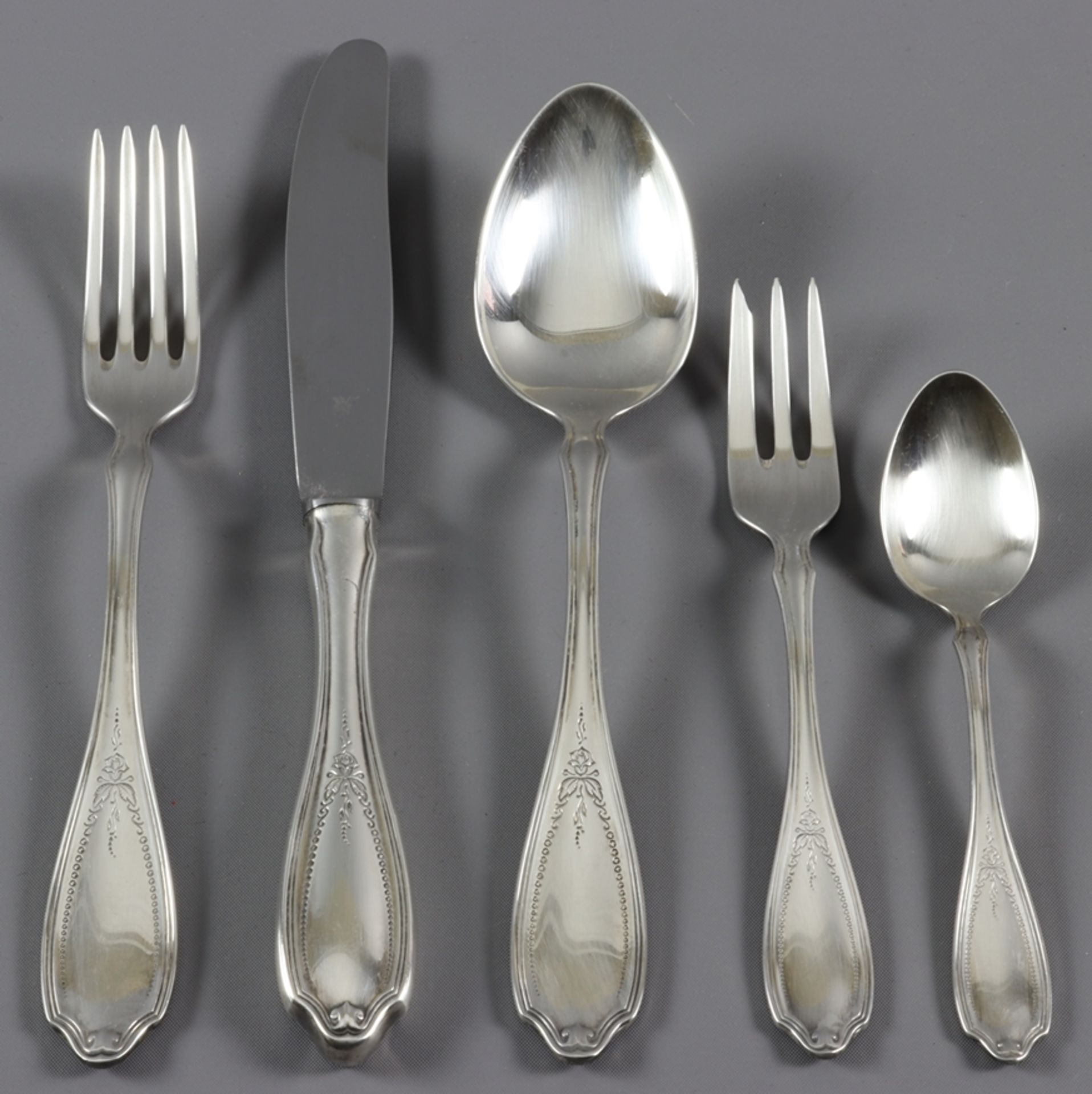 WMF cutlery for six persons, first third of the 20th century, German - Image 2 of 3