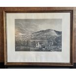 Lithograph " Goslar Harz" second half of the 19th/20th century, German