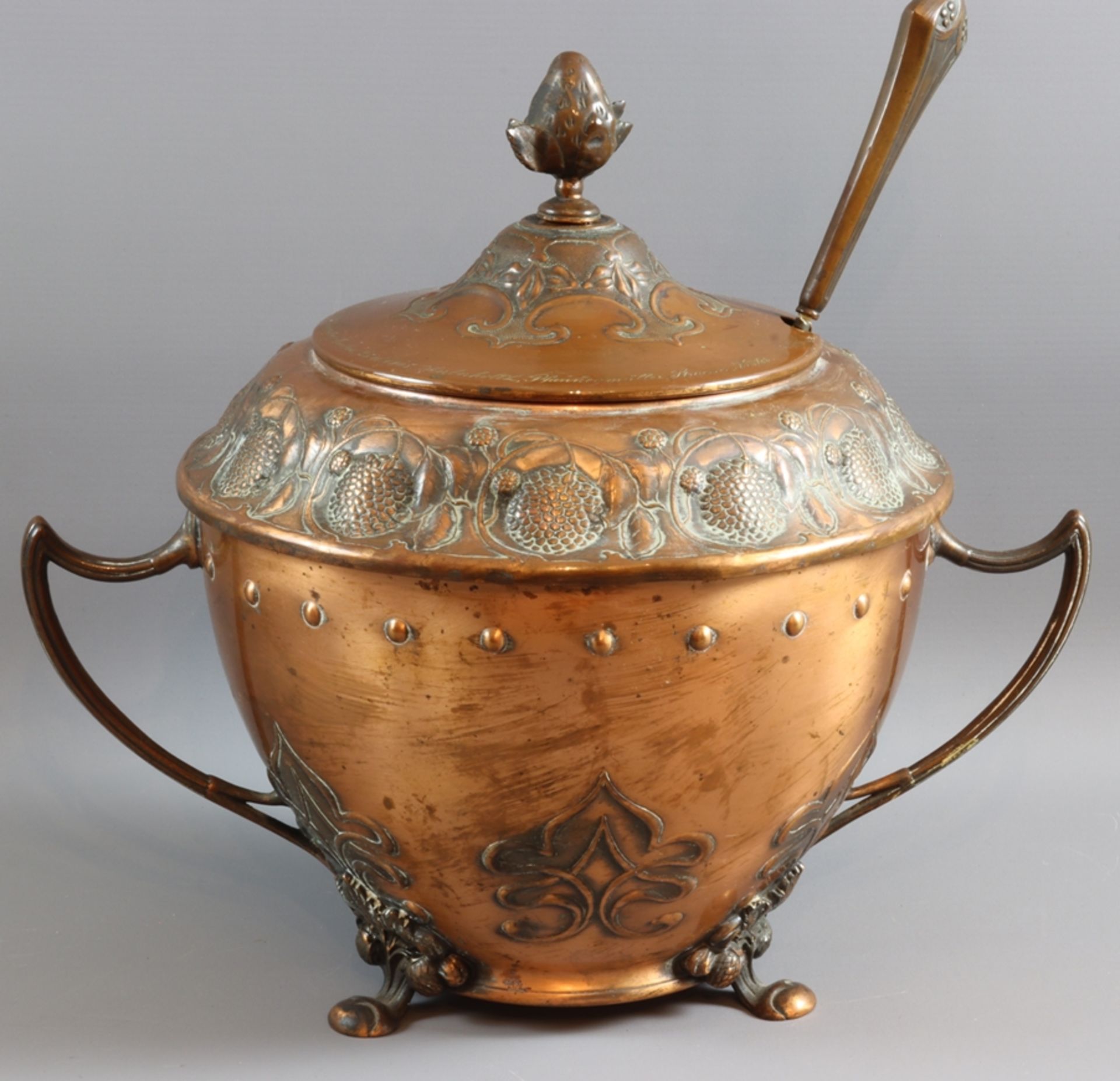 Jugendstil Bowlegefäß Marke WMF 1900 - 1910, deutsch