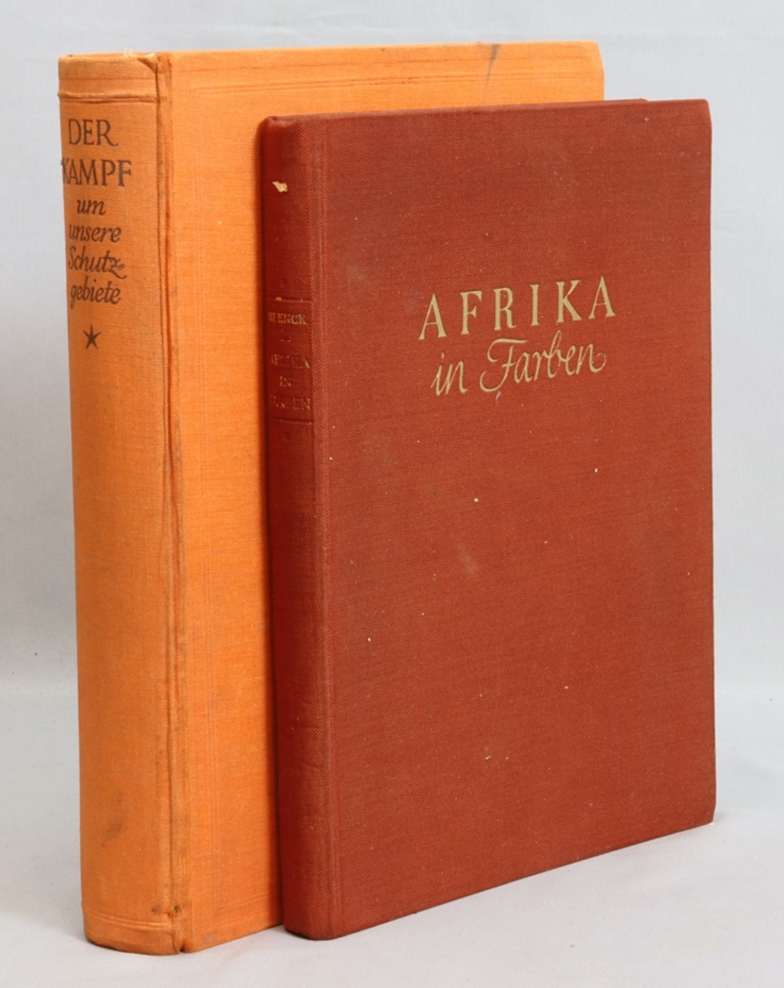 Two books, German Colonies in Africa 20th century