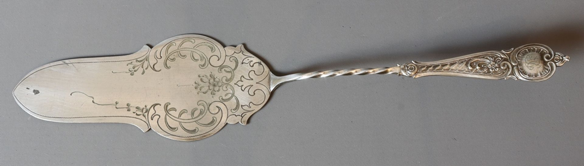 Historicism cake server circa 1880-1900, German