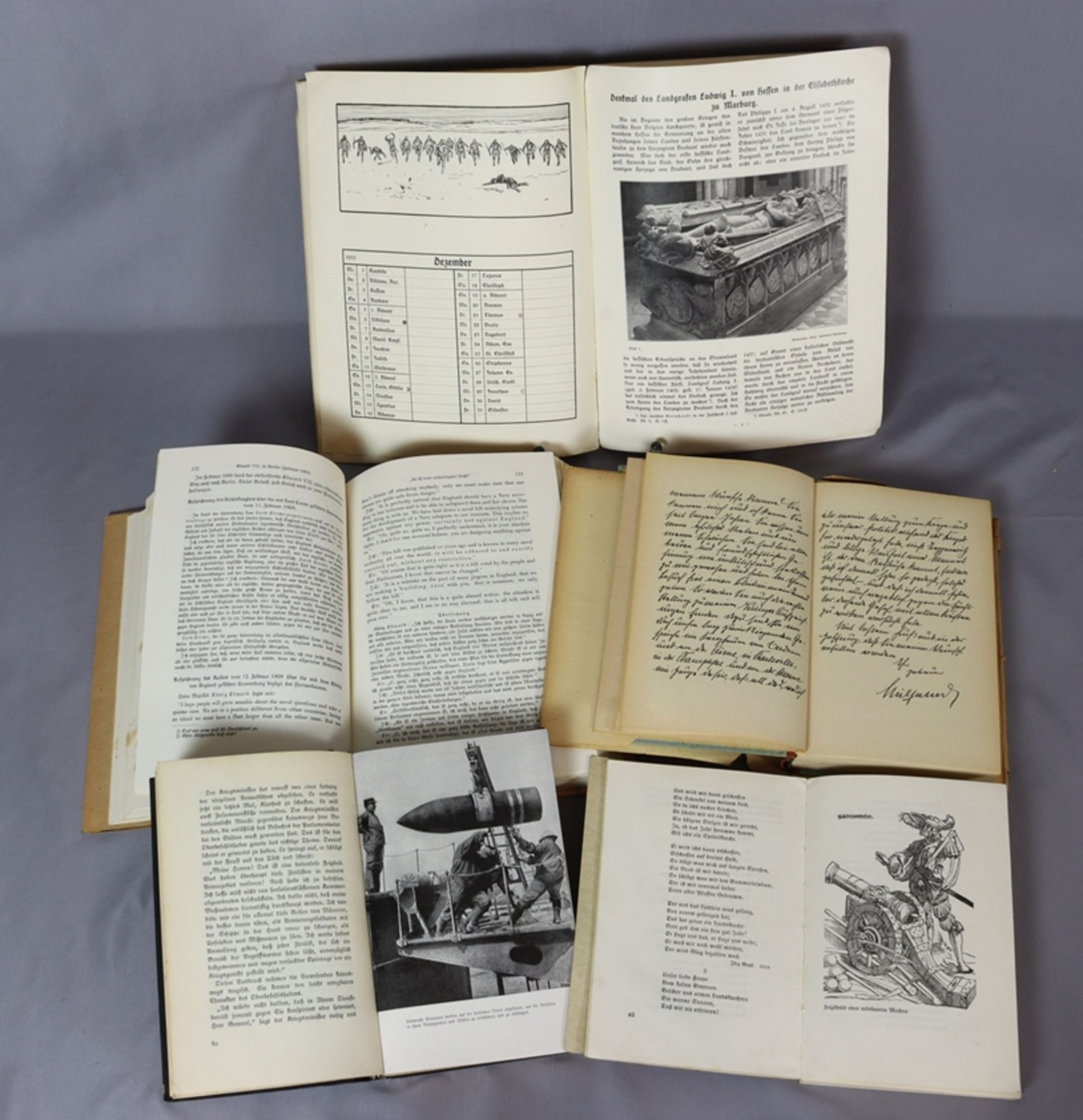 Lot militärische Geschichten u. Erzählungen aus dem Krieg 1915 sowie 1924 - Bild 3 aus 5