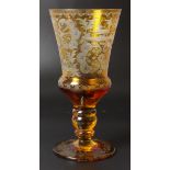 Hunting goblet, Historicism 2nd half of the 19th c., Bohemia