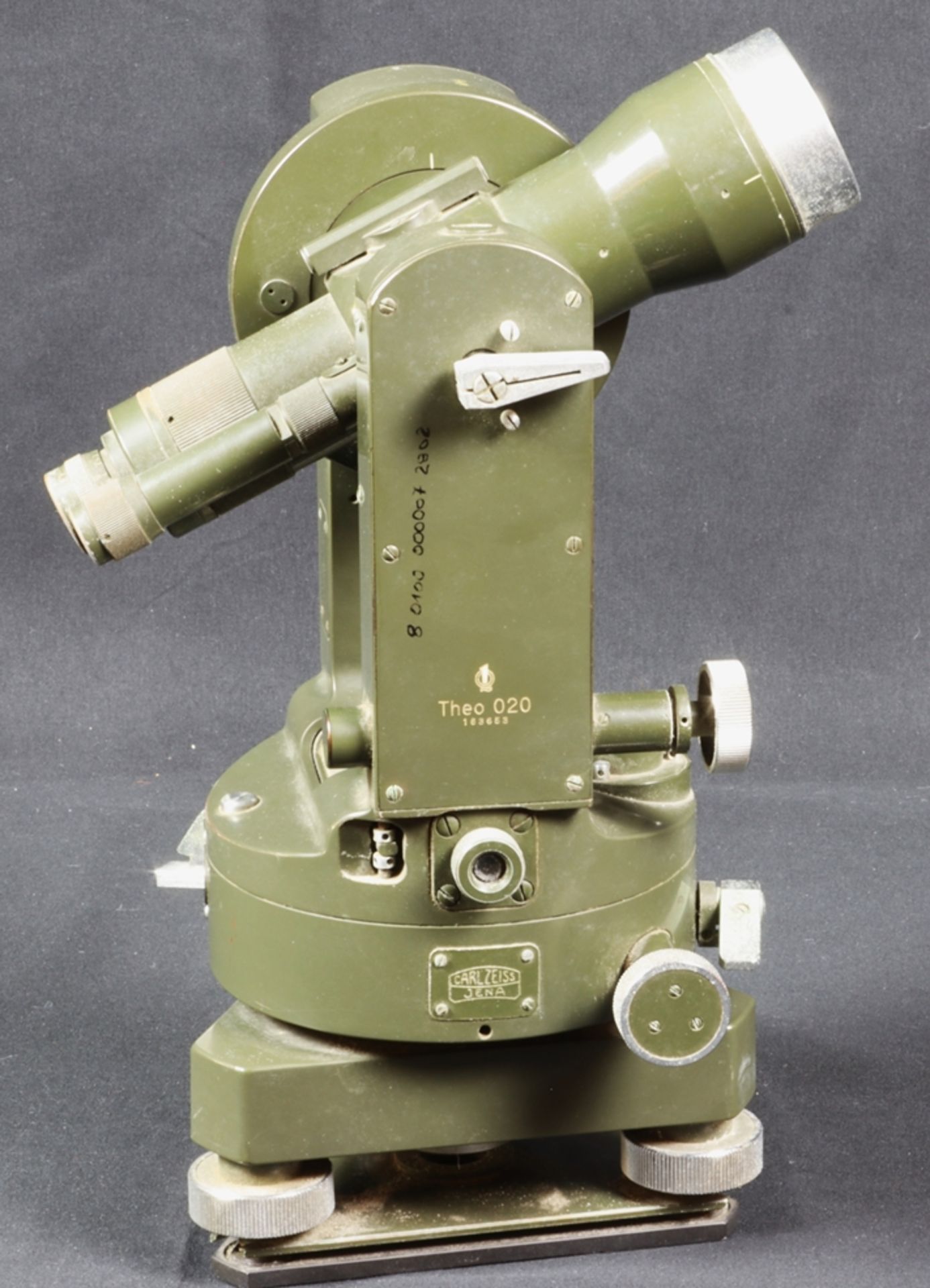 Theodolite Military measuring device, Carl-Zeiss-Jena 50s of the 20th century, GDR - Image 2 of 3