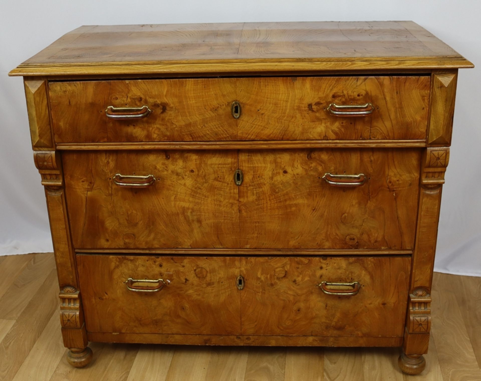 Gründerzeit chest of drawers, Historism circa 1880 - 1900, North German