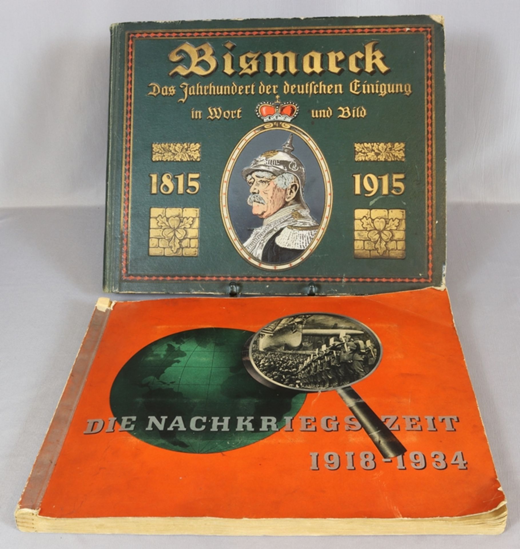 Collector's albums, Bismarck 1815 - 1915 u. Nachkriegszeiten 1918 - 1934