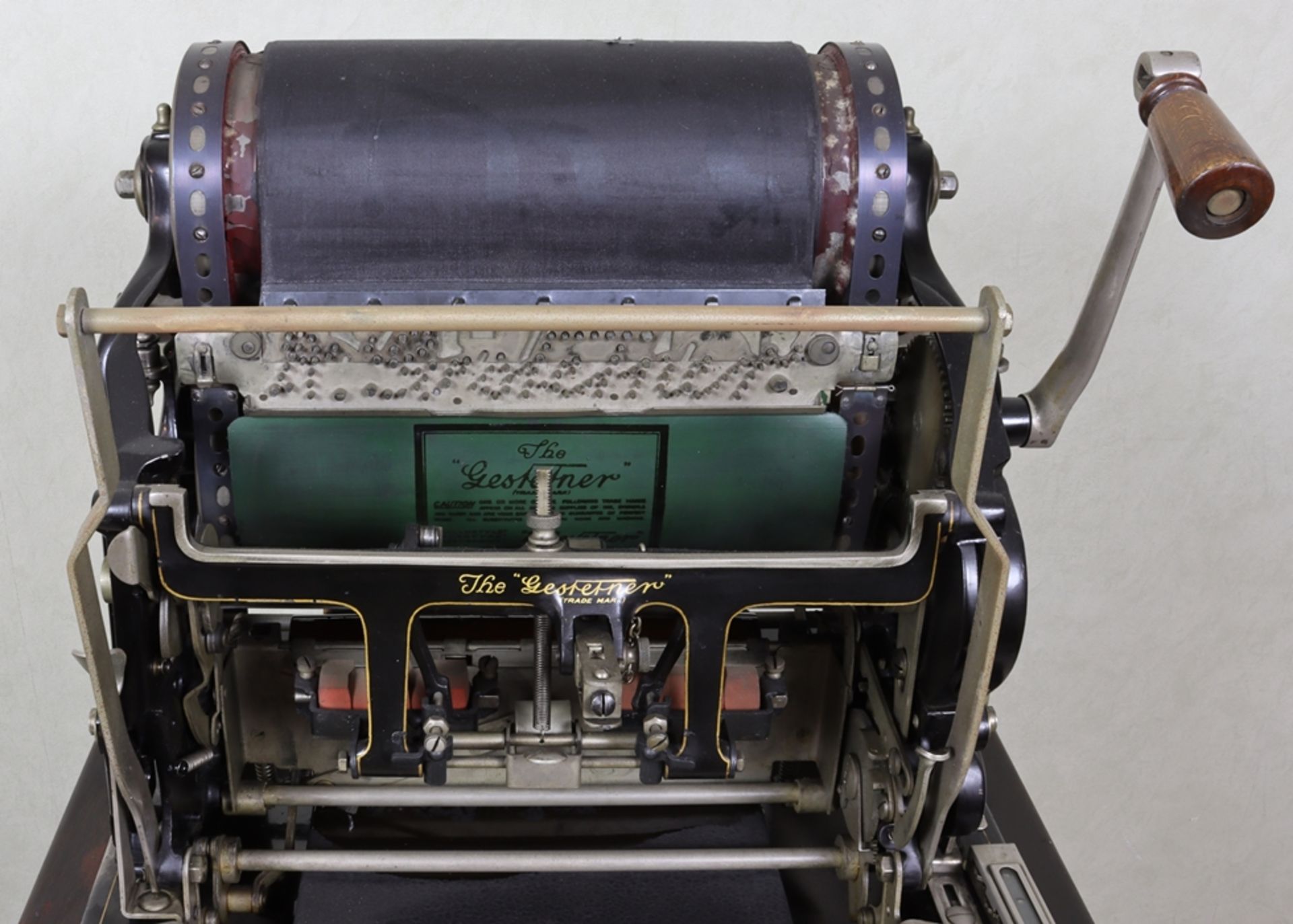 Copying machine "The Gestetner", c. 1902 - 1920, German - Image 2 of 5