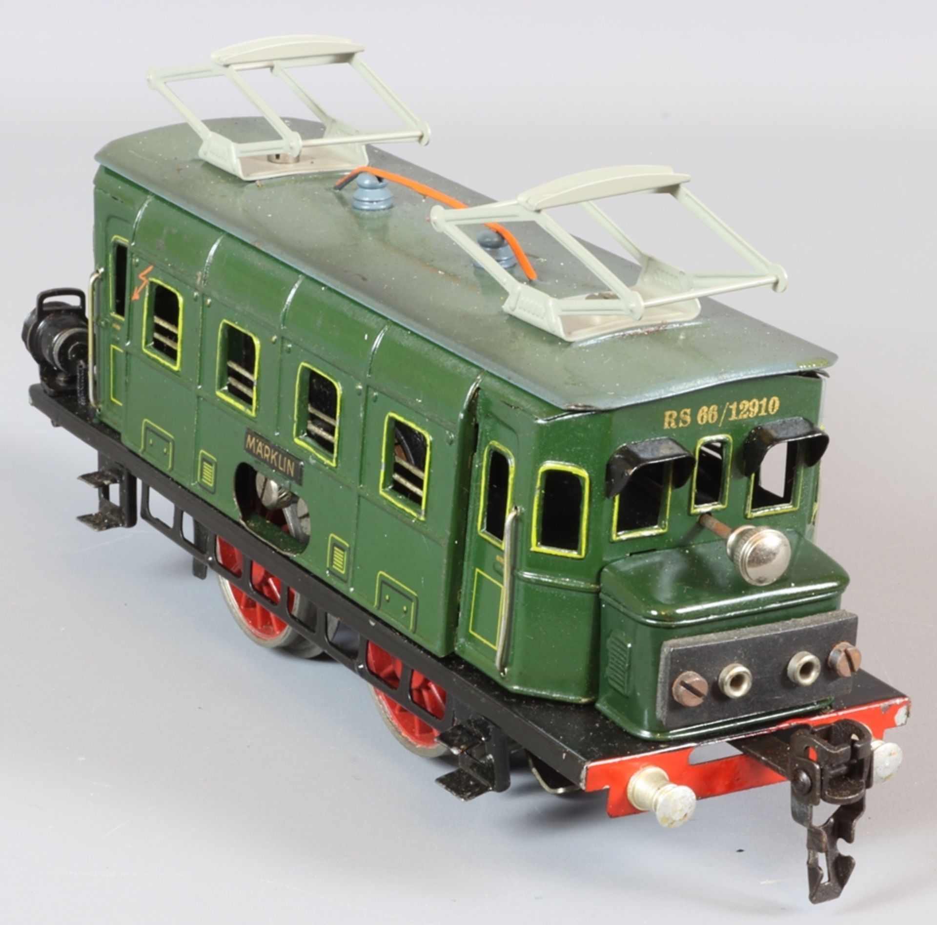 Märklin, electric locomotive RS 66/12900. 20 Volt, mainline, German Reich 1933 - 1940 - Image 4 of 5