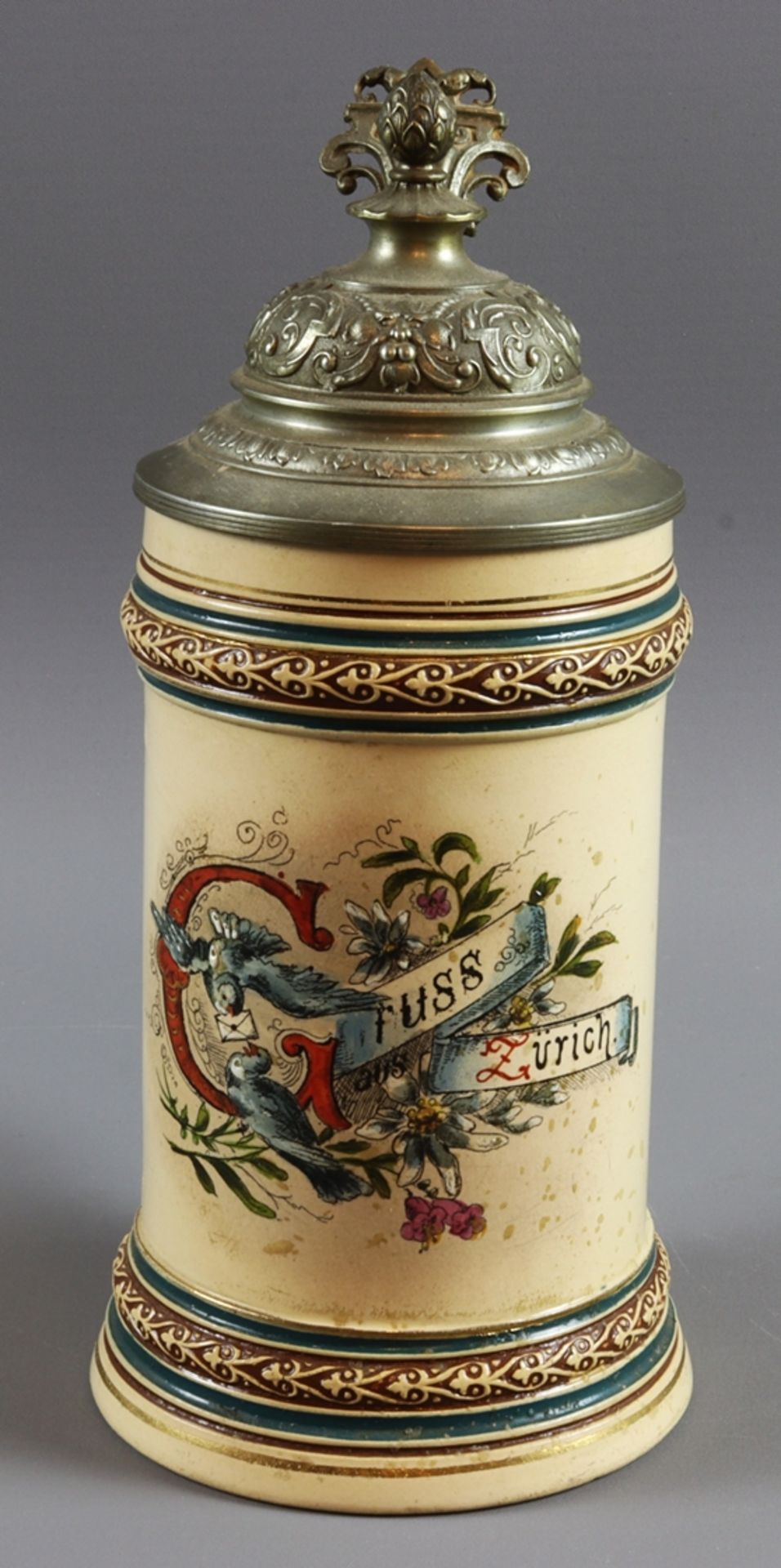 Memorial jug of the city of Zurich, Historicism 1880 - 1900, Switzerland