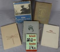 Lot von sechs Fachbüchern aus der Tierwelt ca. 1923 / 1960