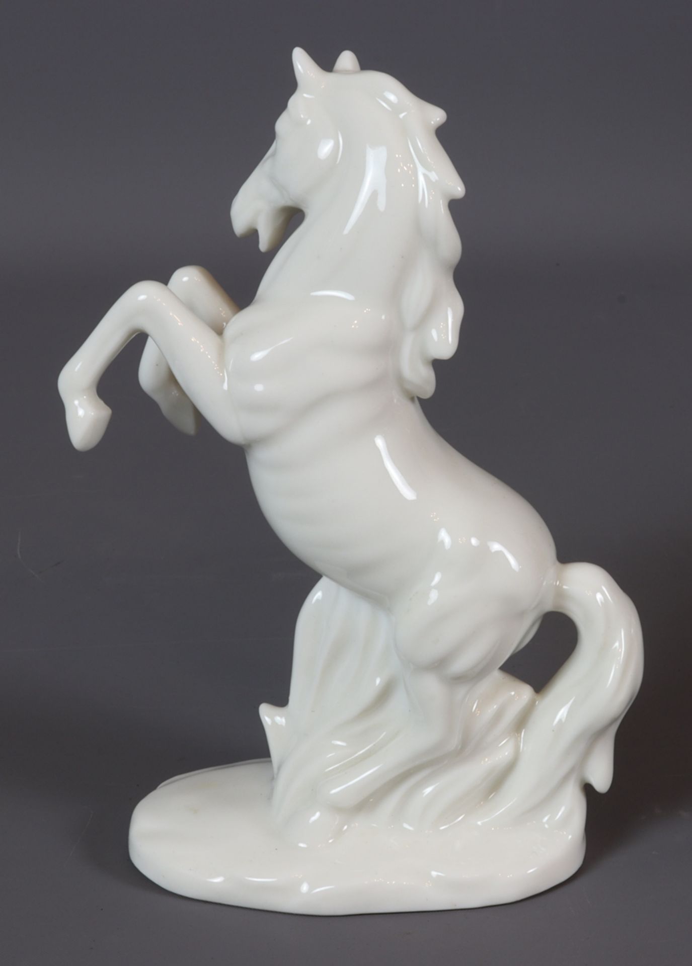 Lot of three horse figures, 30s - 50s, German - Image 12 of 12