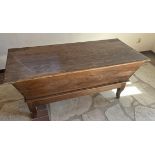 Biedermeier table - chest, North German circa 1810-20