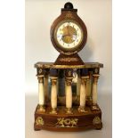 Biedermeier gentleman's clock, South German circa 1830