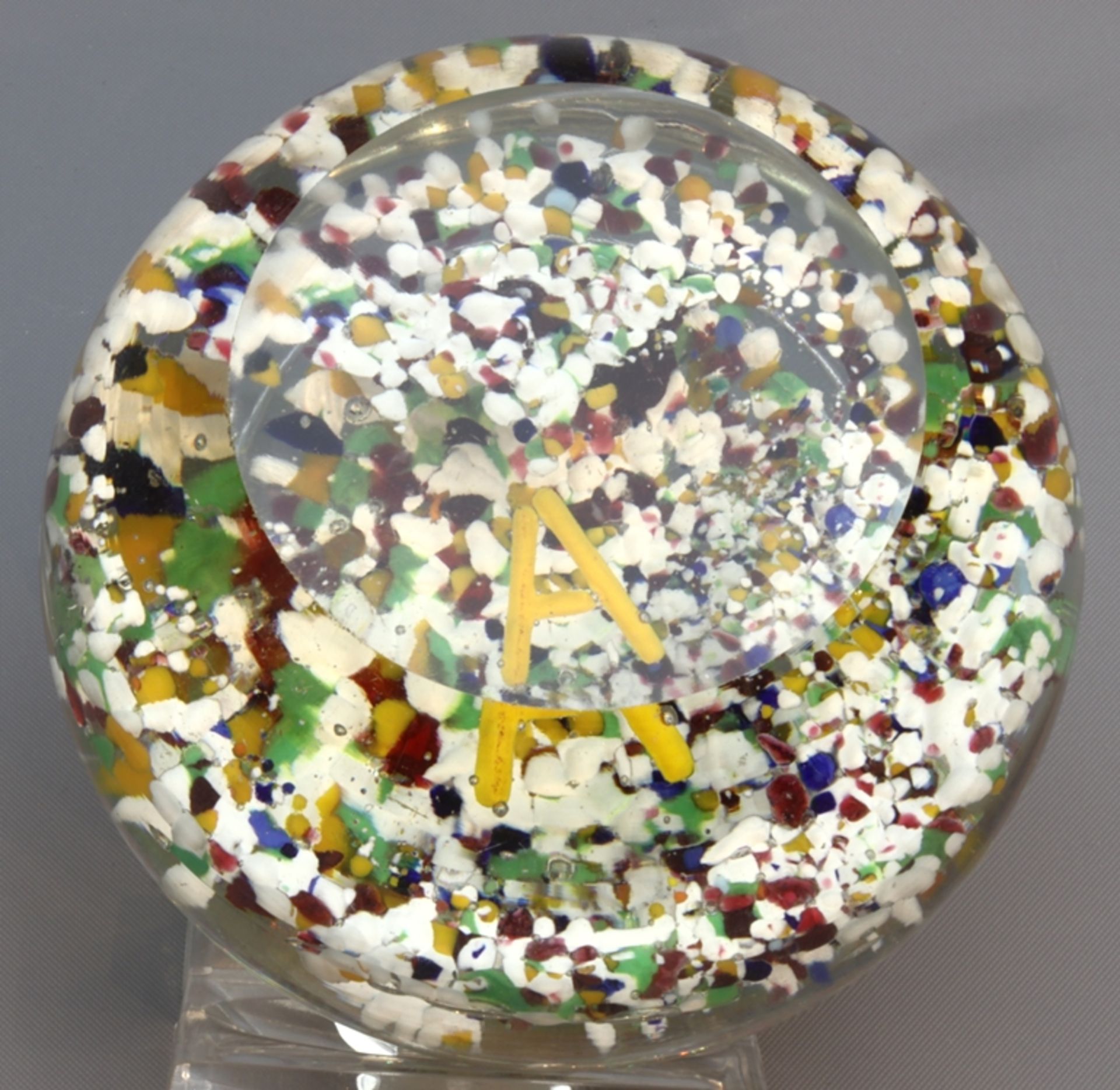 Two paperweight Murano mid-20th c., Italy - Image 3 of 3