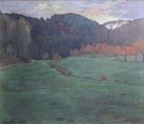 Eberhard von Otterstedt 1881- 1986, Landschaft bei Ballenstedt im Harz