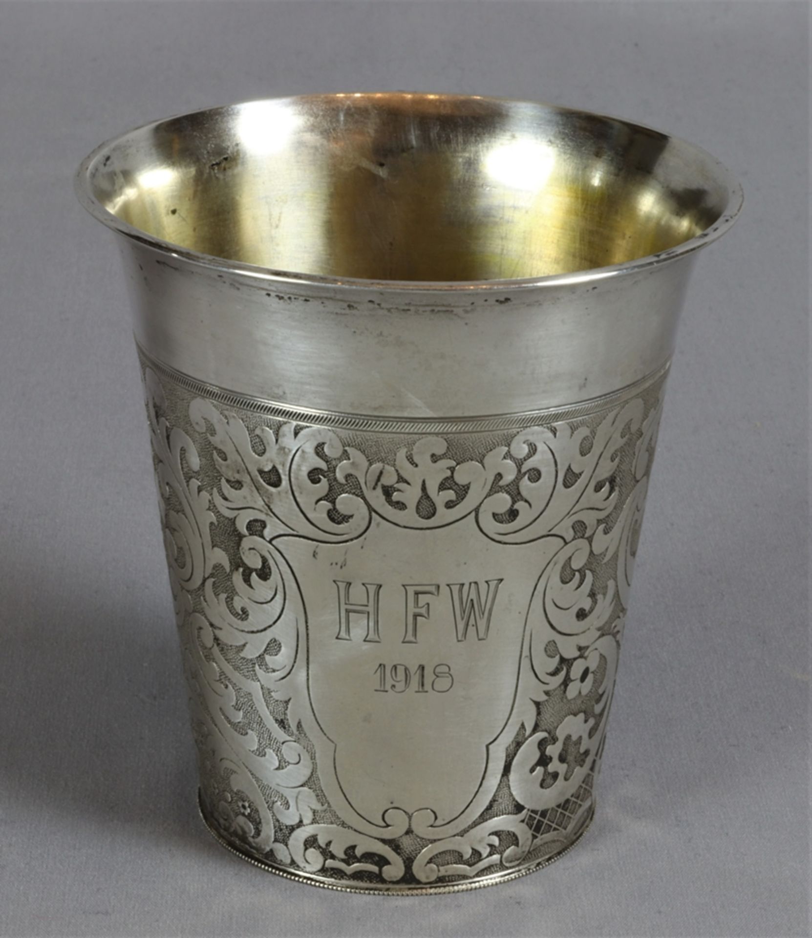 Friendship cup Historicism circa 1900-1920, German