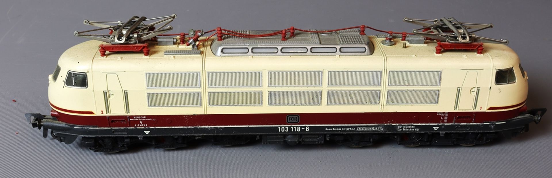 Fleischmann E loco 103 118-6, second half of the 20th century, German