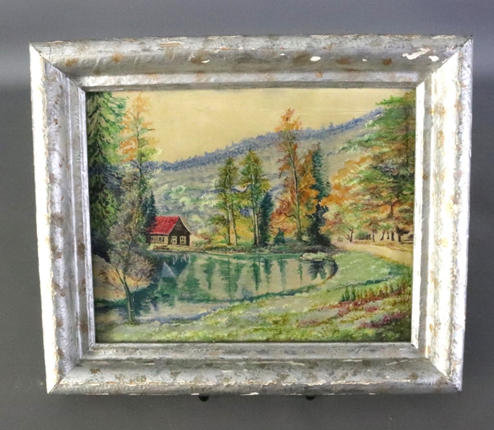 German landscape painters of the 20th century, lot of 4 Harz paintings - Image 4 of 5