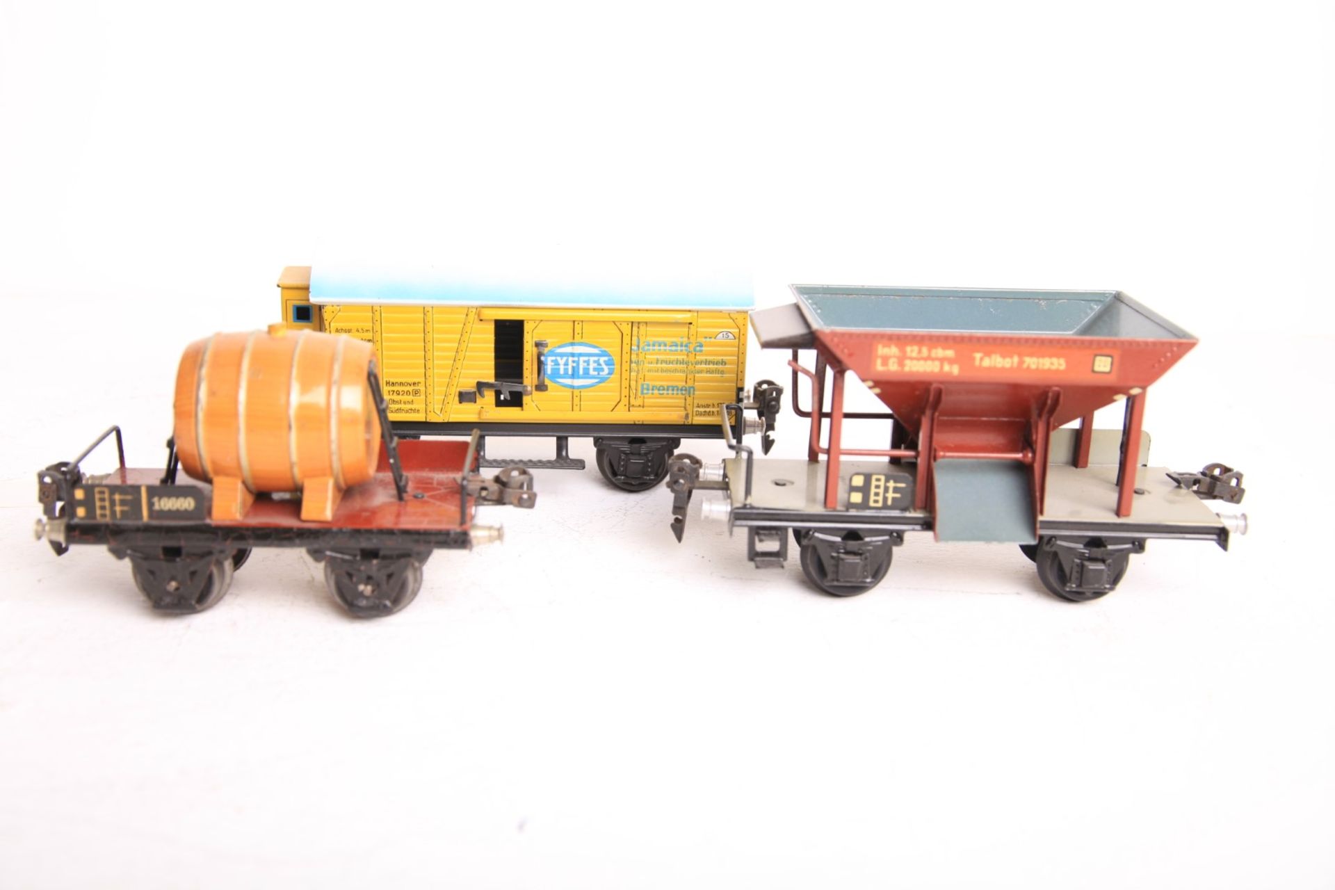 Märklin S 0, Konvolut 3 Güterwagen Z1-2