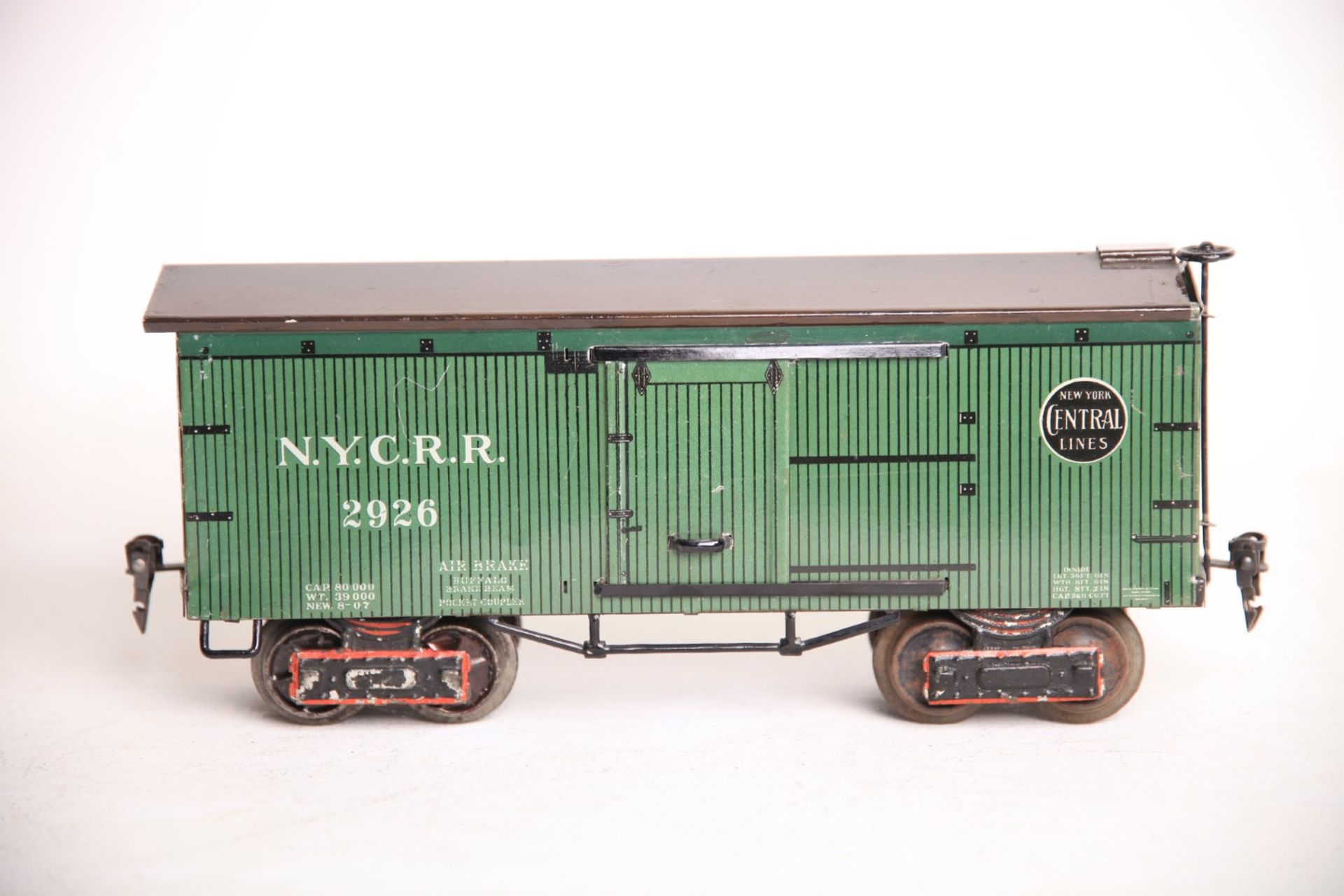 Märklin 2926 Luggage Van Amerika grün S1, L32cm Z1-