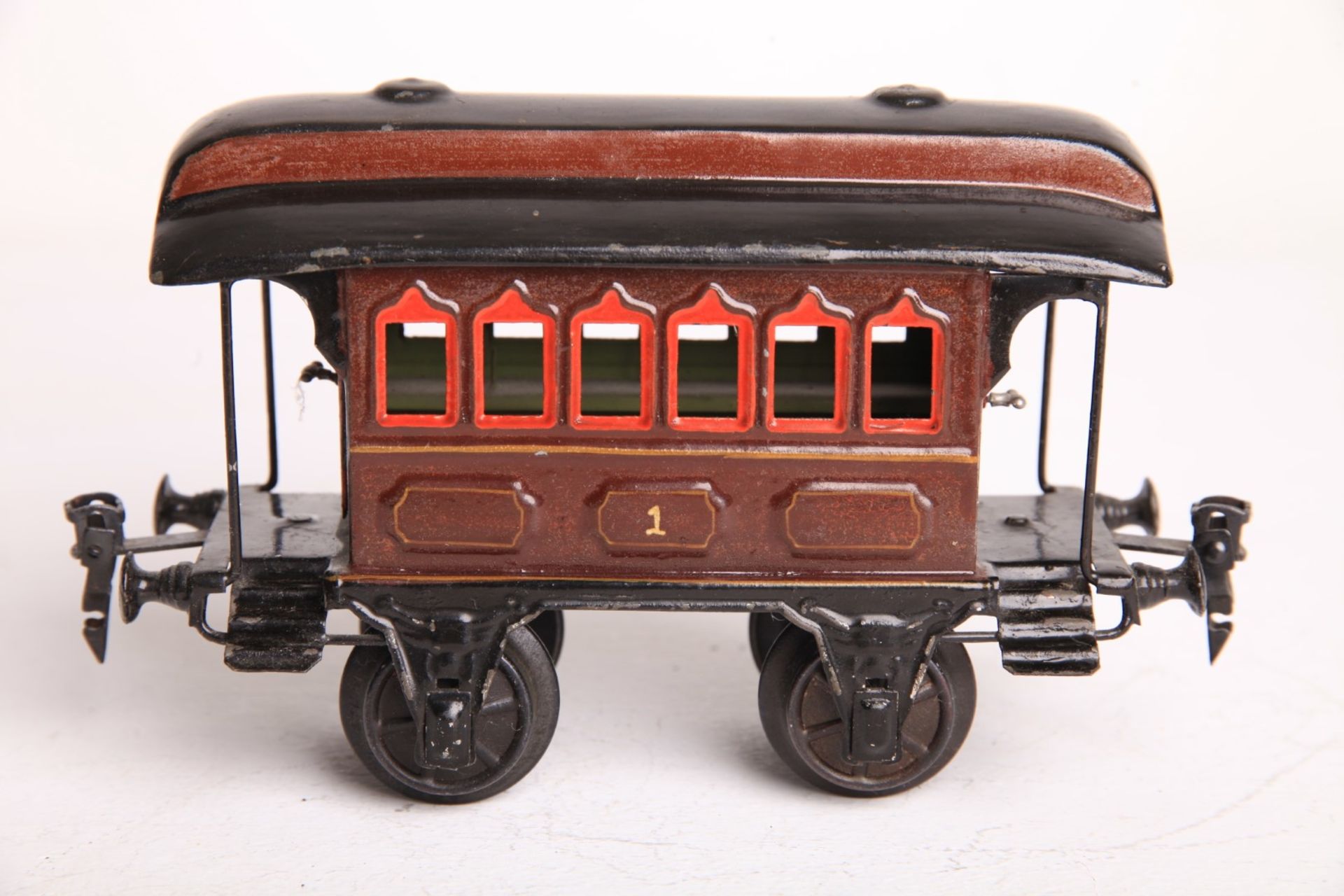 Märklin S 1, 1807 Durchgangswagen 1. Klasse braun. L18cm Z1- - Bild 2 aus 2