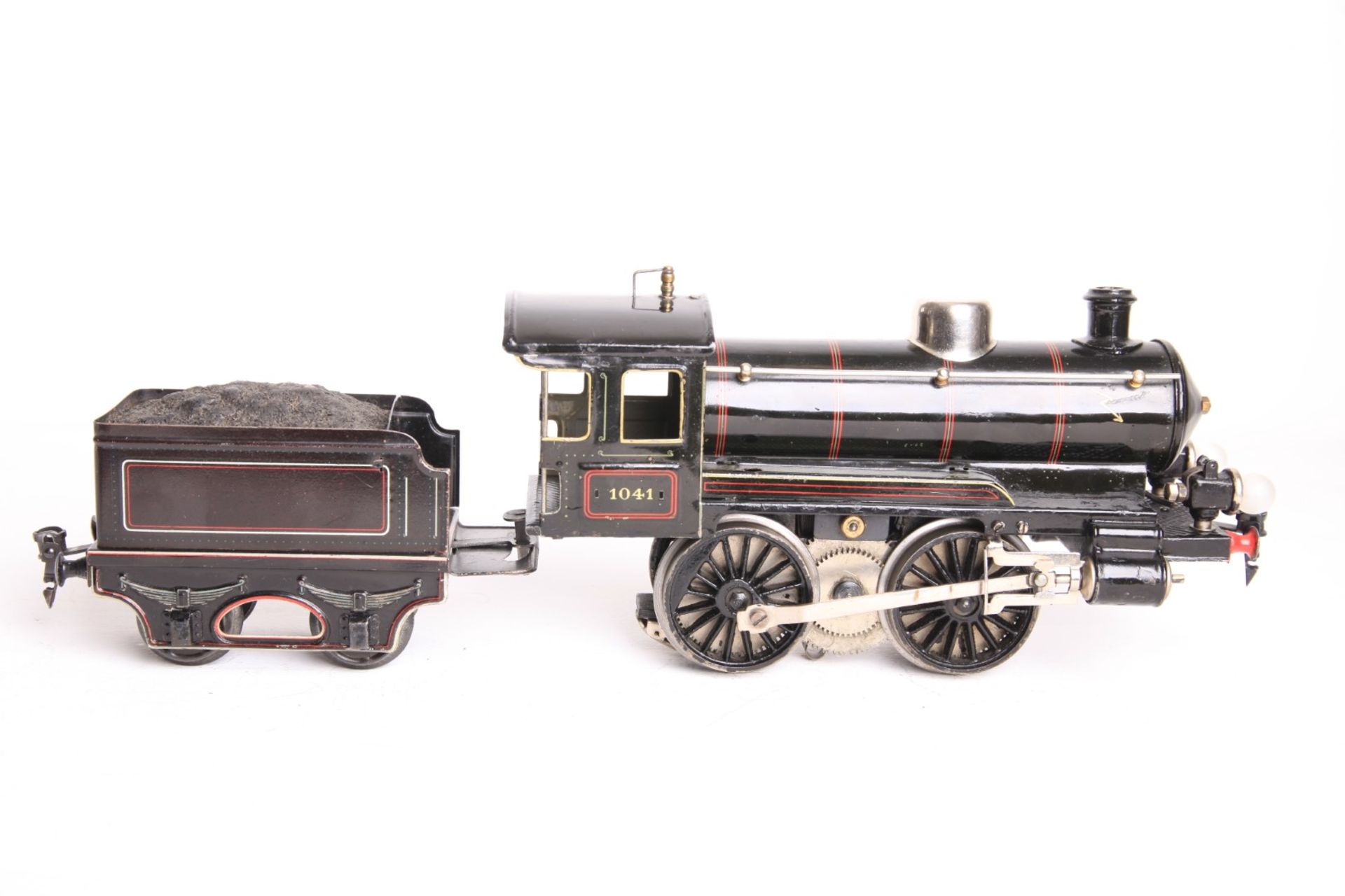 Märklin S 1, R3041 Starkstrom Dampflok mit Tender. L42cm Z1- - Bild 2 aus 2