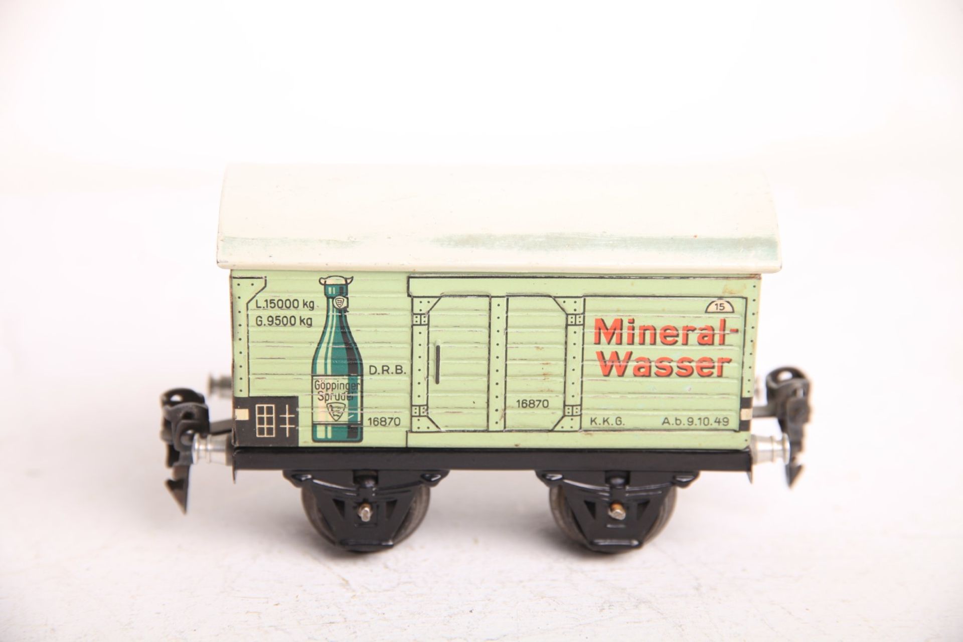 Märklin S 0, Mineralwasser Göppinger Wagen Z1-2 - Bild 2 aus 2