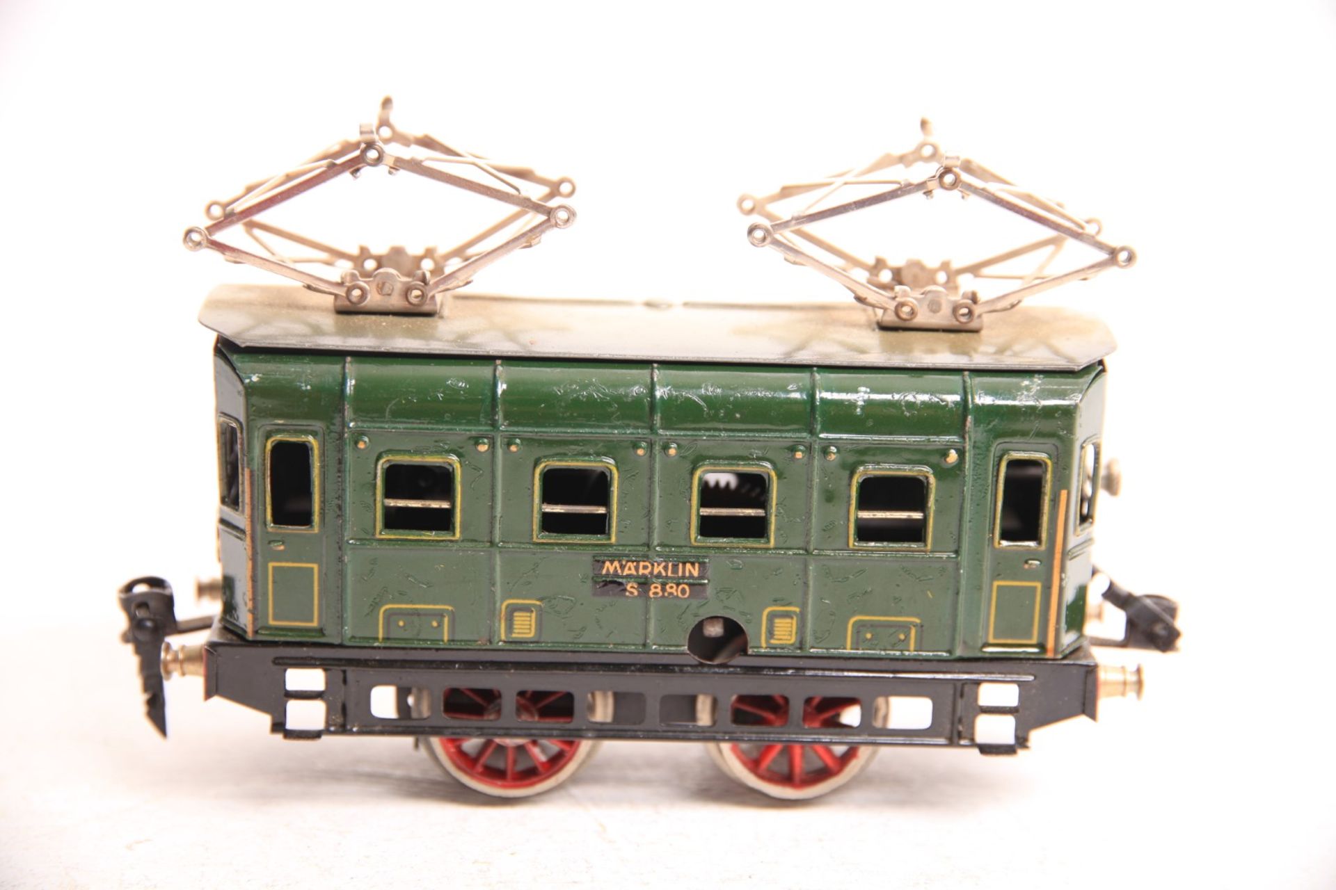 Märklin S 0, S880 Elok grün. Uhrwerk intakt. Z2 - Bild 2 aus 2