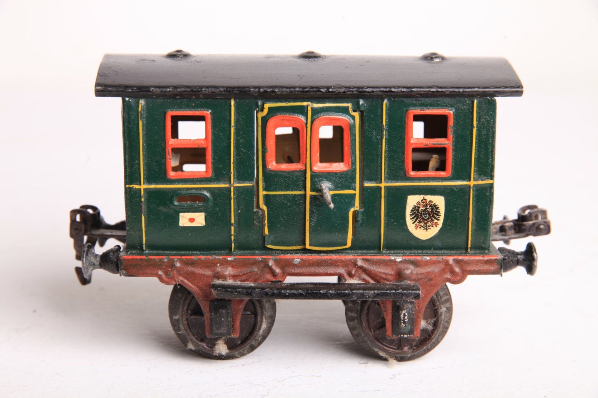 Märklin S 1, 1806 Postwagen grün L15cm Z2+