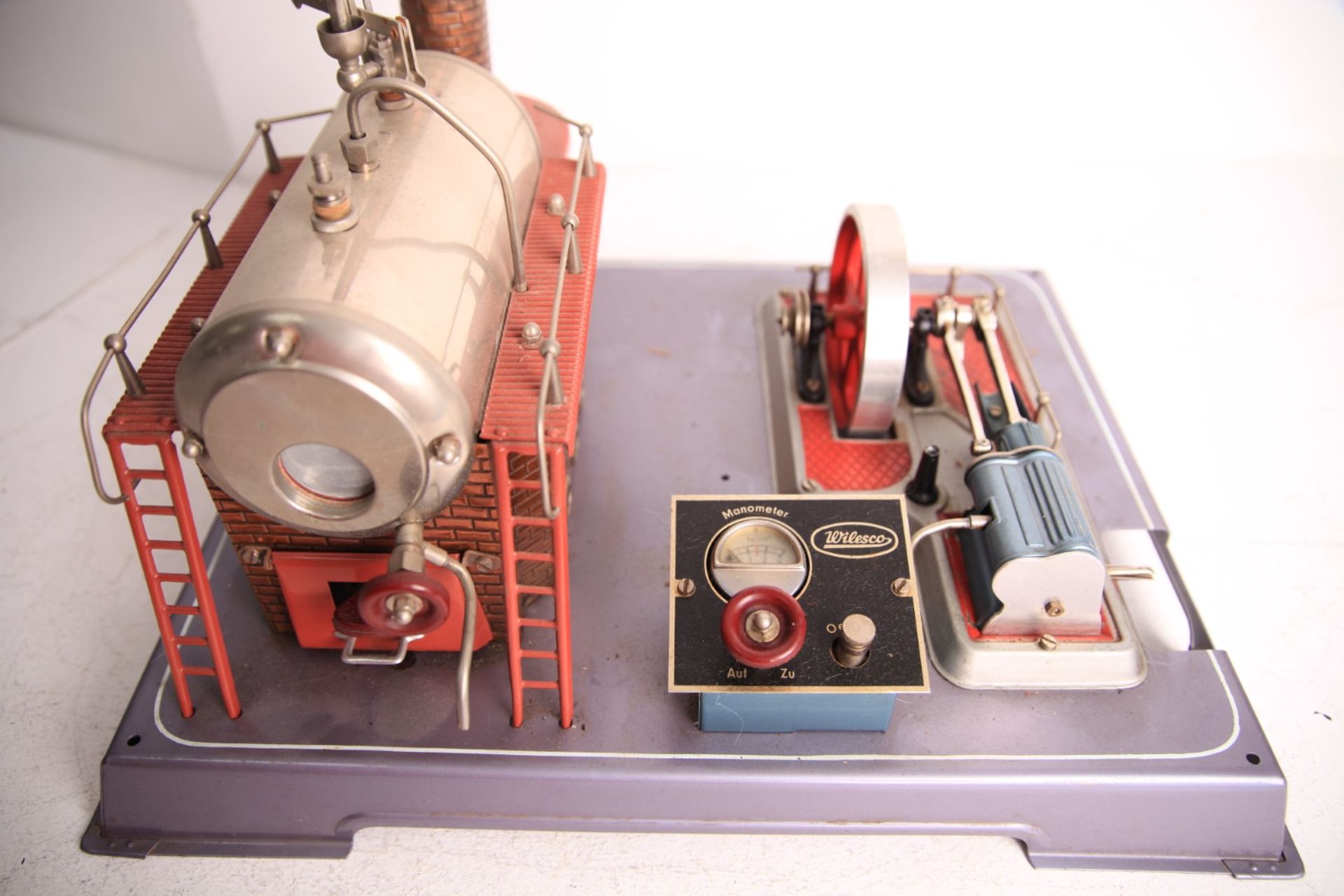 Wilesco Dampfmaschine mit 3 Betriebsmodelle. L40x32cm Z2 - Bild 3 aus 3