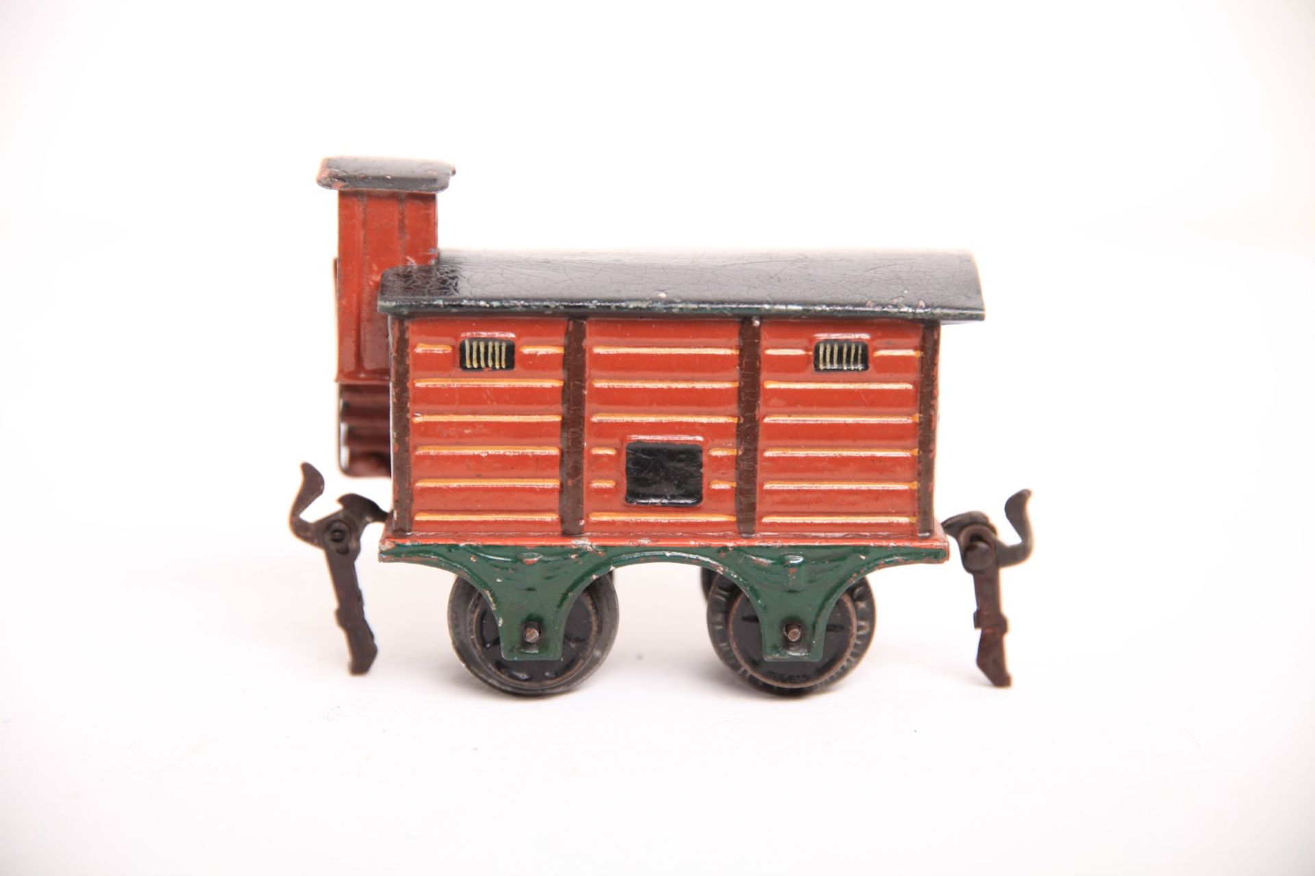 Märklin S 0, 1804 Gepäckwagen mit Bremserhaus L11cm, Z2 - Bild 2 aus 2